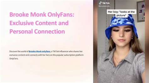 does brooke monk have only fans|Brooke Monk